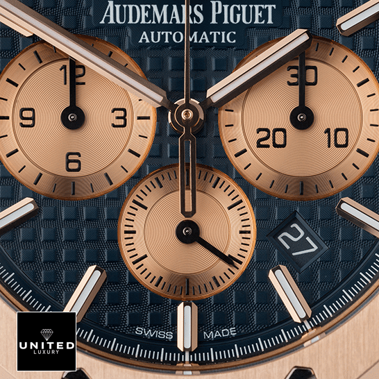 Audemars Piguet Royal Oak 26331OR.OO.1220OR.01 Premium Super Clone audemars piguet royal oak grande tapisserie dial 26331OR.OO .1220OR.01 man Audemars Piguet Royal Oak 26331OR.OO_.1220OR.01 Blue Dial Replica