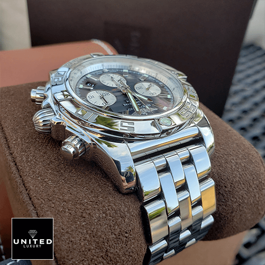 Breitling Chronomat "Black" AB011012/B967/375A Mirror Clone Quality breitling chronomat 44 black serviced complete AB011012B967375A right breitling_chronomat_44_black_serviced_complete_AB011012B967375A_-right