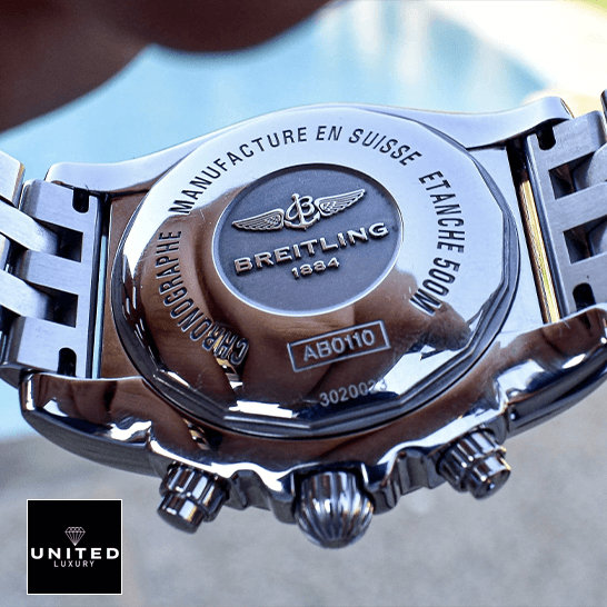 Breitling Chronomat "Black" AB011012/B967/375A Mirror Clone Quality breitling chronomat 44 black serviced complete AB011012B967375A back breitling_chronomat_44_black_serviced_complete_AB011012B967375A_back