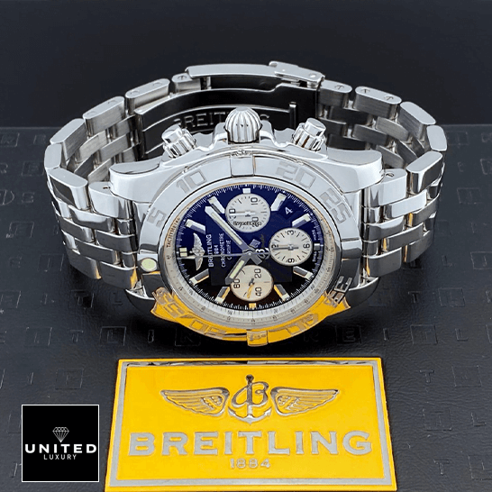 Breitling Chronomat "Black" AB011012/B967/375A Mirror Clone Quality breitling chronomat 44 black serviced complete AB011012B967375A table Breitling Chronomat "Black" AB011012/B967/375A Mirror Clone Quality breitling chronomat 44 black serviced complete AB011012B967375A table