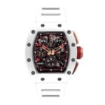 Richard Mille RM 011 White Demon Chronograph Ultimate Clone Quality