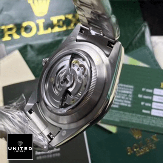 Rolex Sky-Dweller 326934 Black Dial Timepiece Ultra Fine Replica rolex sky dweller black dial 326934 oyster machanisma Rolex Sky-Dweller 326934 Stainless Steel Skeleton Case Replica