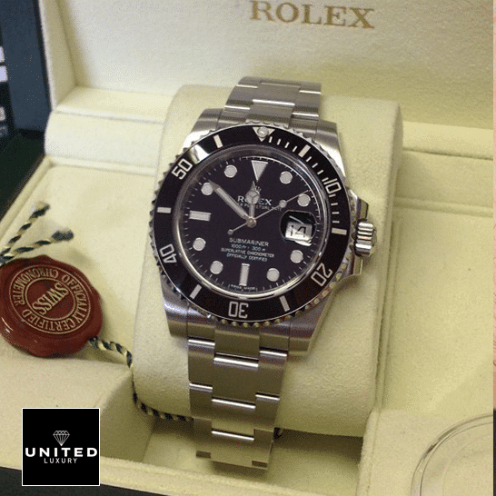 Rolex Submariner Date 116610LN "Black Ceramic" Collector’s Clone 1:1 Rolex Submariner Ceramic 116610ln-0001 Replica in box