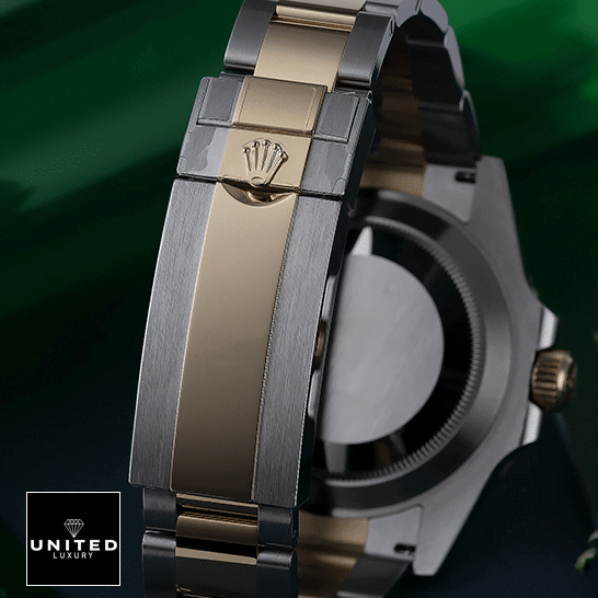 Rolex Submariner Date 16613 "Bluesy" Exclusive Clone Edition Rolex Submariner Date Two Tone Fold Clasp on the Rolex Logo 16613 Replica