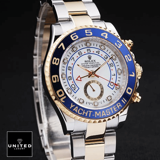 Rolex Yacht-Master II 116621-0002 Two-Tone Timepiece Ultra Precision Replica rolex yacht rolex_yacht-master_116681_ii_unitedluxury_