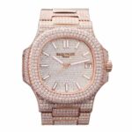 Patek Philippe Nautilus "Iced Out" 5719/10G Exceptional Replica 1:1