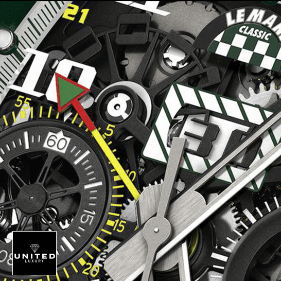 Richard Mille RM 11-03 "Le Mans" First-Class Clone richardmillie RM11 03 replica dial Richard Mille RM1103 Red Yellow Green Second Hand Replica