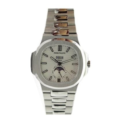 Patek Philippe Nautilus Annual Calendar 5726 "White Dial" Super Accurate Clone