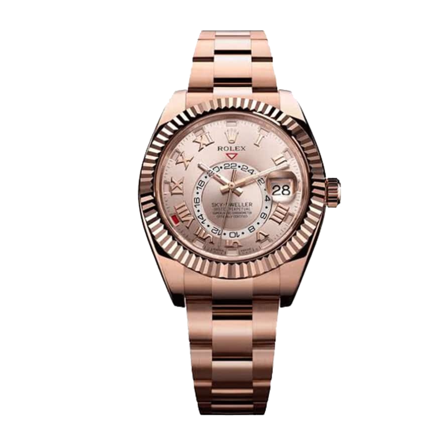 rolex-326935-replica-2-1 Rolex Sky-Dweller 326935 "Everose Gold" Handcrafted Replica Edition - Image 1