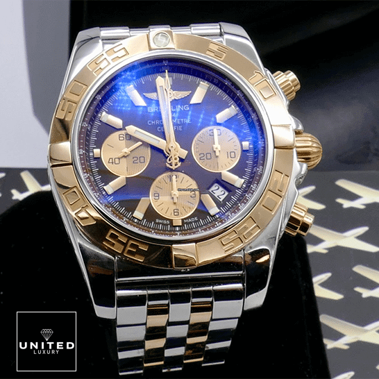 Breitling Chronomat B01 CB0110121C1C1 "Super Chronomat" Super Clone Quality breitling_chronomat_44_blue_dial_cB0110121C1C1_replica_blue_unitedluxurynet