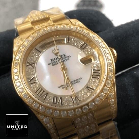 Rolex Yacht-Master 116628 "Yellow Gold" Ultra Realistic Copy asdsad Rolex Datejust Yellow Gold 116626 Replica yellow gold accents and diamond detailing