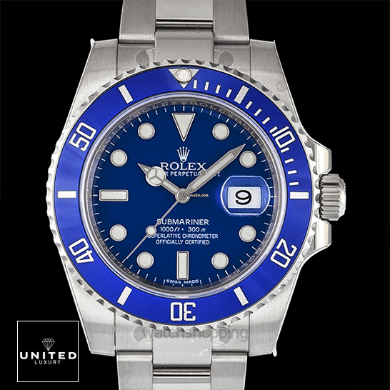 Rolex Submariner Date 116619 "Smurf" Perfect Duplicate Edition Rolex Submariner 116619lb-0001 Blue Dial & Bezel Replica