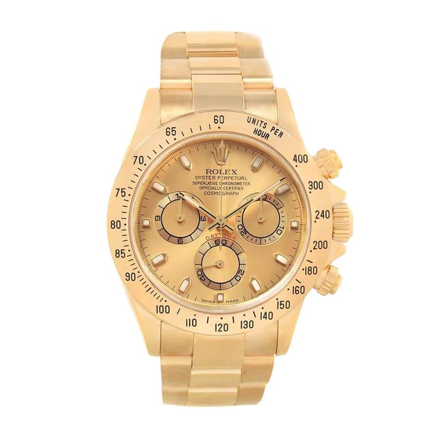 rolex-daytona-cosmograph-yellow-gold-dial-116528-replica Rolex Cosmograph Daytona 116528 "Yellow Gold" Master Replica 1:1 - Image 1