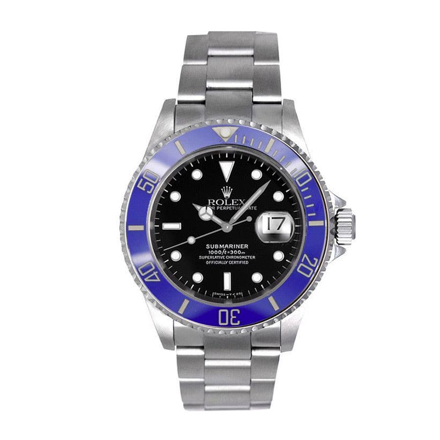 rolex-submariner-date-16610-black-dial-replica Rolex Submariner Date 16610 "Black Dial" Master Clone Quality - Image 1