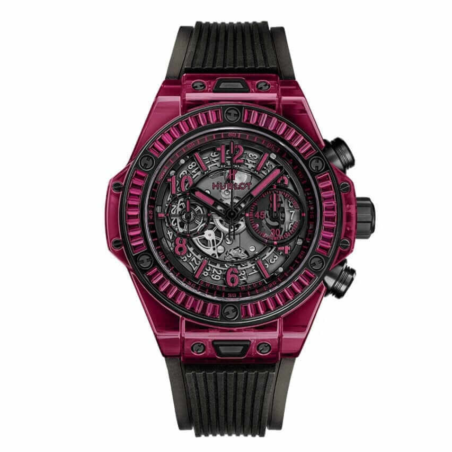 Red-Sapphire-Watch-Replica Hublot Big Bang Unico 411.JR.4901.RT "Red Sapphire" Signature Replica 1:1 - Image 1