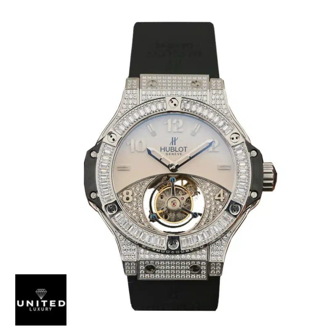 Hublot With Diamond Gray Case 411.JX.1170.RX Replica