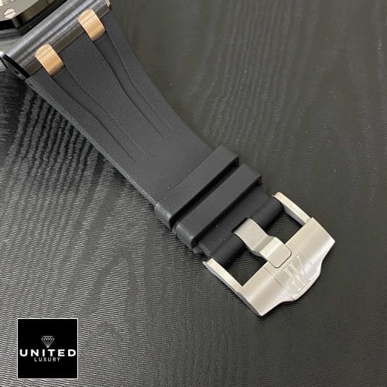 Audemars Piguet Royal Oak Offshore Chronograph 26415CE.OO.A002CA.01 "Black Ceramic" Mirror Replica 1:1 ap pride of germany replica clasp Audemars Piguet Royal Oak Offshore 26406FR.OO.A002CA.01 Stainless Steel Fold clasp Replica