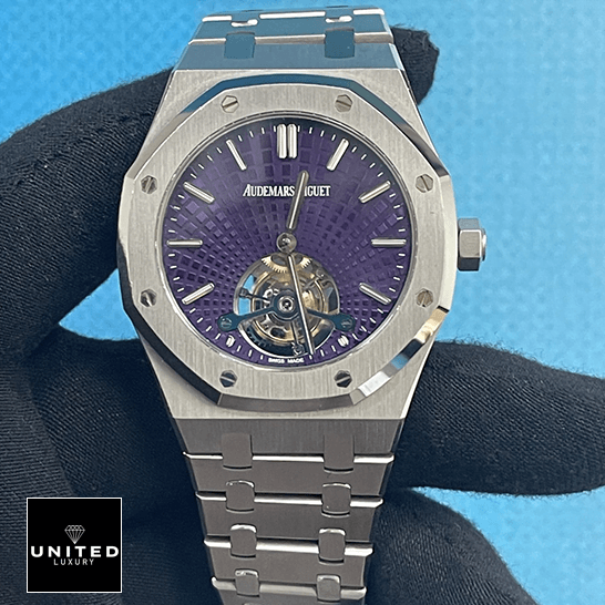 Audemars Piguet Royal Oak Tourbillon Extra-Thin 26522ST Exclusive Clone Edition audemars piguet royal oak 26522ST.OO .12 replica font audemars-piguet-royal-oak-26522ST.OO_.12-replica-font