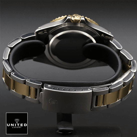 Rolex GMT Master 126613LN "Two-Tone" Exclusive Clone 1:1 Rolex Submariner Date 126613LN Two-Tone Oyster Replica back side