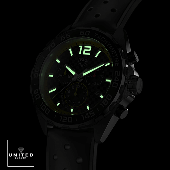 TAG Heuer Formula 1 CAZ1010.FT8024 "Black Dial" Ultra Precision Replica Tag Heuer Carrera Formula 1 Automatic Replica dial phosphor