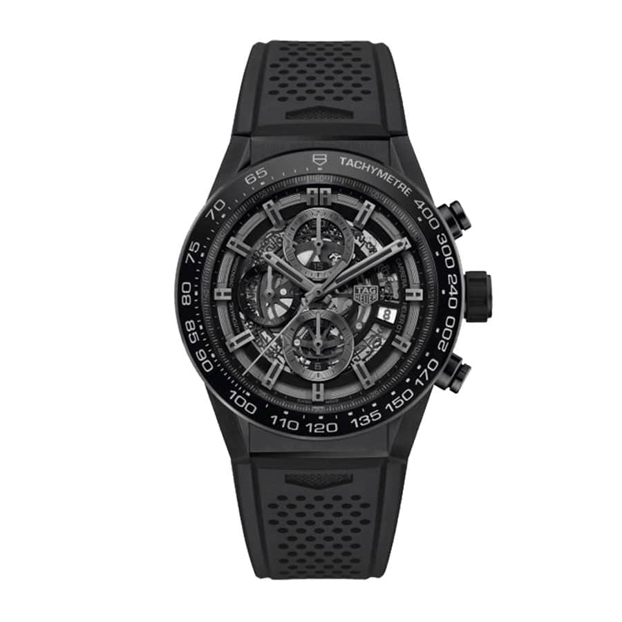 tag-heuer-carrera-caliber-heuer-01-automatic-chronograph-car2a91-ft6071-replica TAG Heuer Carrera 01 CAR2A91.FT6071 "Full Black" Ultimate Clone Quality - Image 1
