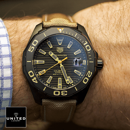 TAG Heuer Aquaracer WAY208C.FC6383 "Black Dial" 1:1 Master Replica TAG Heuer Aquaracer WAY208C.FC6383 "Black Dial" 1:1 Master Replica