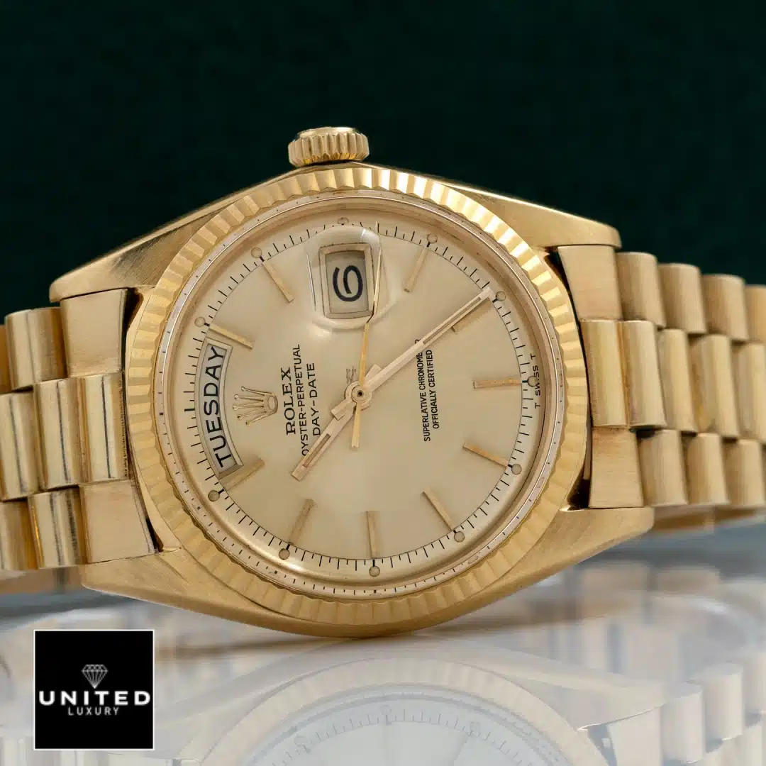 Rolex Day-Date 228238 "Yellow Gold" Precision Duplicate 1:1 Yeni Proje 1 7 Rolex Day-Date 40 228238-0003 Yellow Gold Oyster Replica & Crown Pusher