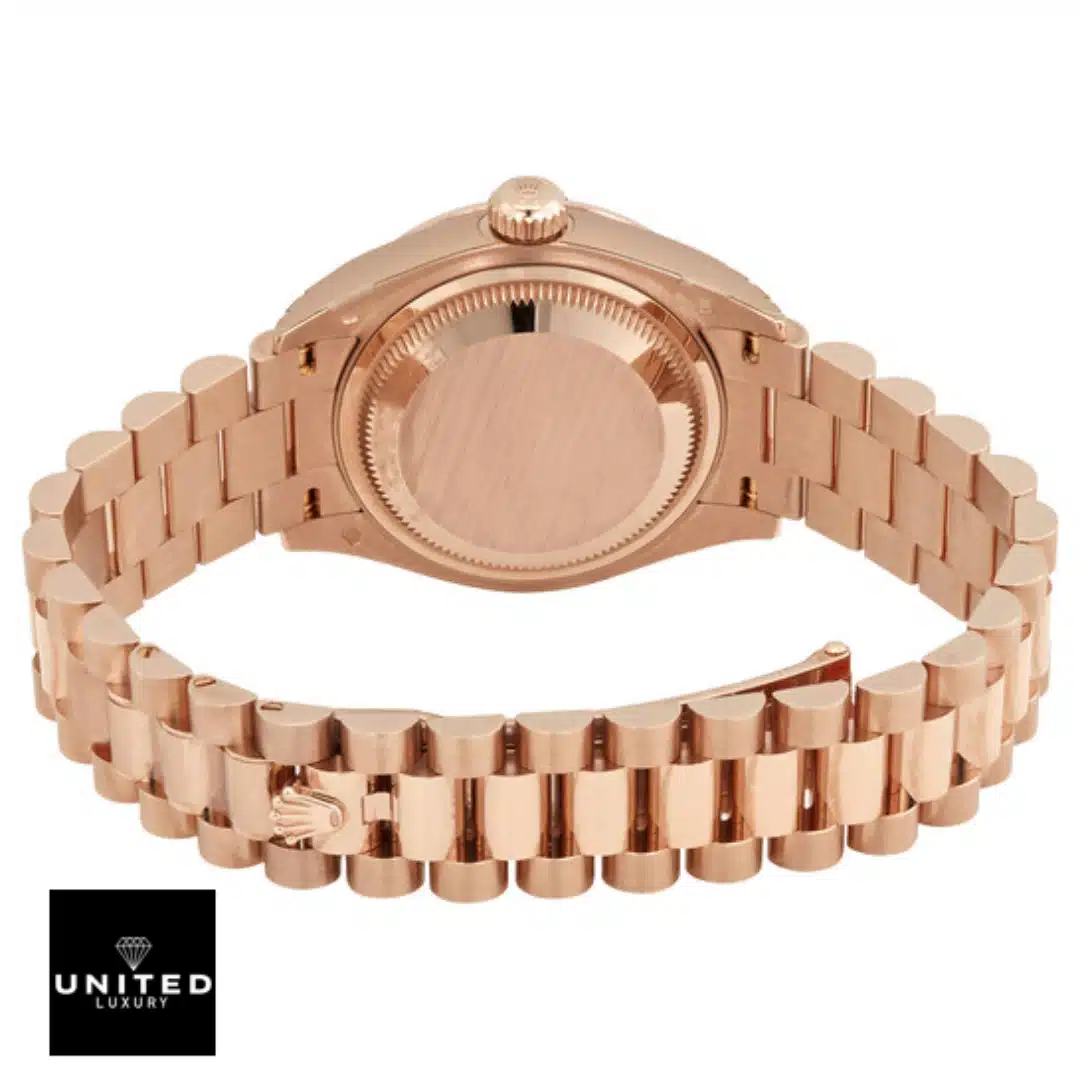 Rolex Datejust 279171 "Everose Rolesor" Ultra Detailed Clone Yeni Proje 2 20 Rolex Datejust 279171 stainless steel and back view