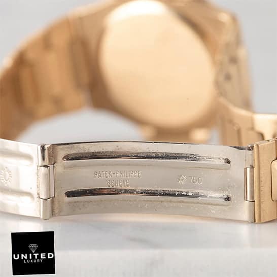 Patek Philippe Nautilus 3700 "Vintage" Handcrafted Clone Quality a Patek Philippe Nautillus Vintage Gold Replica Open Clasp