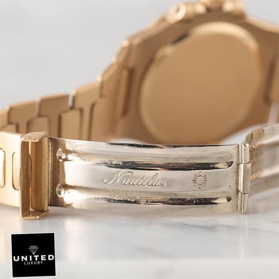 Patek Philippe Nautilus 3700 "Vintage" Handcrafted Clone Quality as 1 Patek Philippe Nautillus Vintage Gold Bracelet Replica Open Clasp