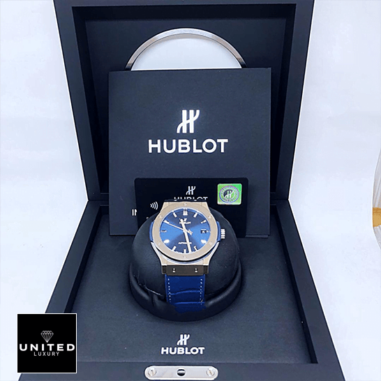 Omega Seamaster Diver 210.90.42.20.03.001 "Blue Titanium" Perfect Super Clone Hublot 565.NX_.7170.LR Classic Fusion Automatic Blue Dial Replica in the box