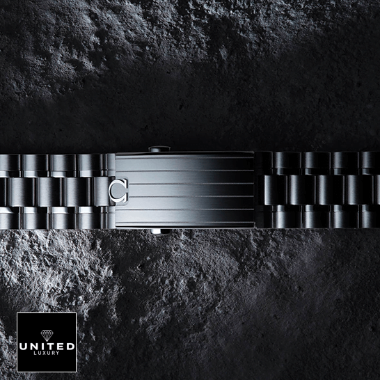 Omega Speedmaster Professional 311.99.42.30.04.001 "Black Dial" Ultra Clone 1:1 Omega Speedmaster Professional Moonwatch Steel Replica black background