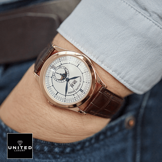 Patek Philippe Annual Calendar Moon Phase 5396R-001 "Rose Gold" True Replica 1:1 patek philippe complications 5396R 001 replica hand Patek Philippe Annual Calendar Moon Phase 5396R-001 "Rose Gold" True Replica 1:1 patek philippe complications 5396R 001 replica hand