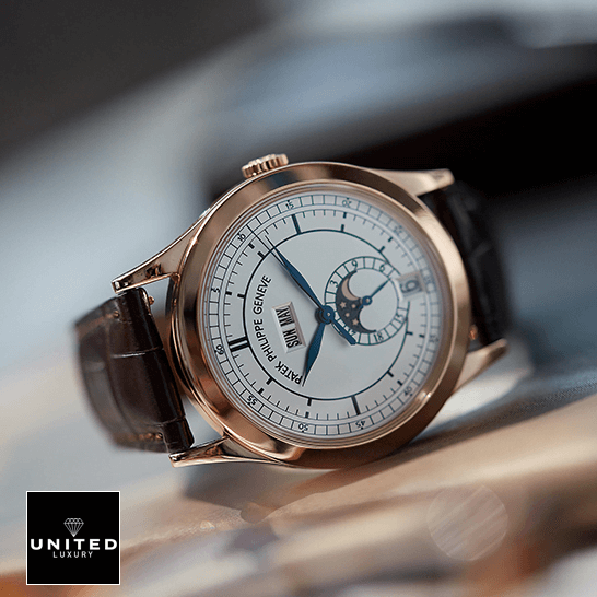 Patek Philippe Annual Calendar Moon Phase 5396R-001 "Rose Gold" True Replica 1:1 patek philippe complications 5396R 001 replica left patek-philippe-complications-5396R-001-replica-left