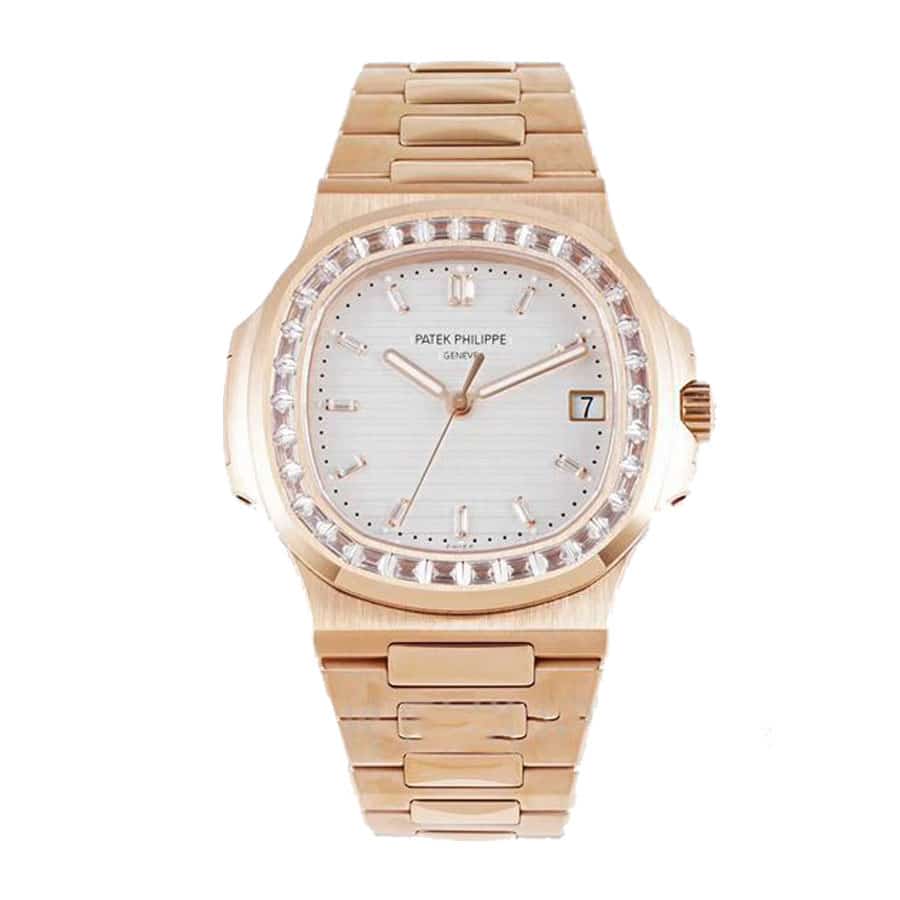 patek-philippe-nautilus-rose-gold-white-dial-7122-1r-001-replica Patek Philippe Nautilus 7122/1R-001 "Rose Gold Diamond" Superior Copy 1:1 - Image 1
