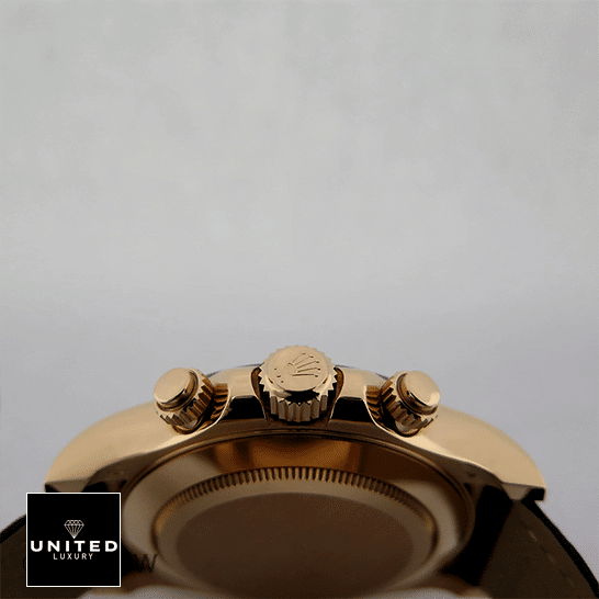Rolex Cosmograph Daytona 116515LN-0003 "Ivory Dial" Ultra Realistic Copy Rolex Cosmograph Daytona 116515LN-0003 Replica Yellow Gold Crown Pusher