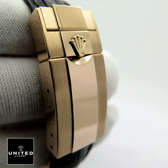 Rolex Cosmograph Daytona 116515LN-0003 "Ivory Dial" Ultra Realistic Copy Rolex Cosmograph Daytona 116515LN-0003 Fold Clasp on the Rolex Logo Replica