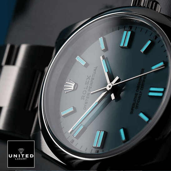 Rolex Datejust 126000 Oyster Perpetual "Turquoise Blue Dial" First-Class Replica Rolex Perpetual 126000 Turquoise Dial Stick Dot Luminos İndices Replica