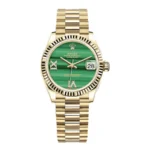 Rolex Datejust 126333 "Gold Green Dial" Signature Replica 1:1