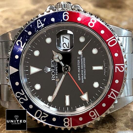 Rolex Submariner GMT-Master II Red & Blue Bezel Black Dial 16710 Replica