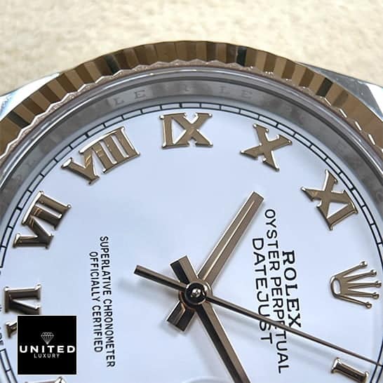 Rolex Datejust 126300 "White Roman Dial" Authentic Copy 1:1 rolex model 126231 replica Rolex Datejust 36 White Roman Replica