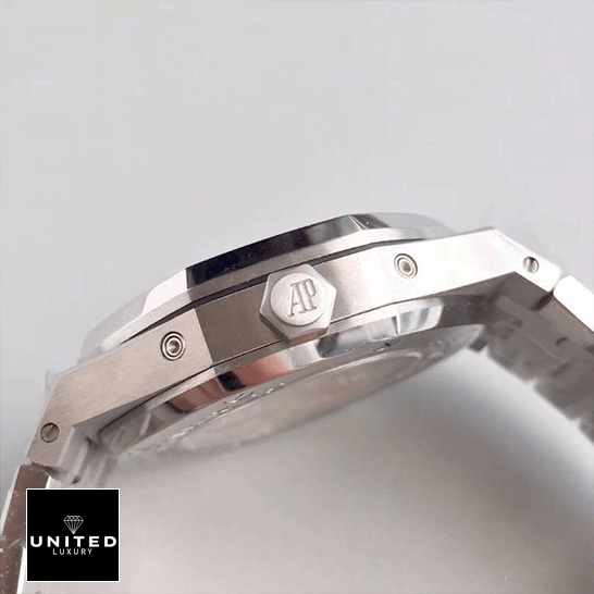 AP Royal Oak Offshore 26574ST.OO.1220ST.01 Super Clone audemars piguet royal oak prepetual calendar 26574ST.OO .1220ST.01 replica case unitedluxurynet 2 Audemars Piguet 26574ST.OO_.1220ST.01 Royal Oak Steel Case Replica white background