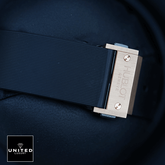 Hublot Big Bang 301.PB.131.RX "Geneve" Next Level Replica hublot big bang 301.PM .1780.RX replica clasp Hublot Big Bang Blue Rubber Bracelet Steel Case Replica blue background