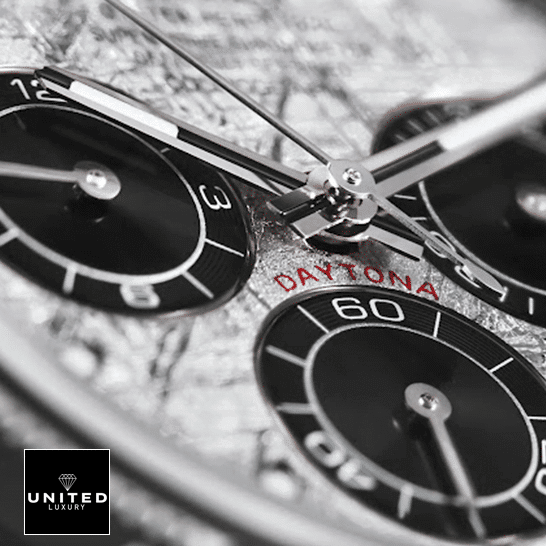 Rolex Cosmograph Daytona 116519LN "Meteorite Dial" Premium Clone Replica rolex daytona m116519ln replica day Rolex Daytona Meteorite & Black Dial M116509 Replica
