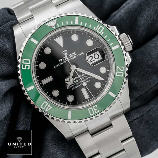 Rolex Submariner 126610LV "Kermit" Exclusive Clone 1:1 rolex submariner date 126610LV replica blackdial Rolex Submariner Date 126610LV Black Dial Replica on fabric