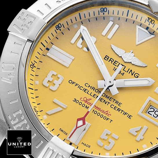 Breitling Avenger II Seawolf A17331 "Yellow Dial" Perfect Clone Edition A17330 man yellow dial Breitling Avenger II Seawolf A17331 "Yellow Dial" Perfect Clone Edition A17330 man yellow dial