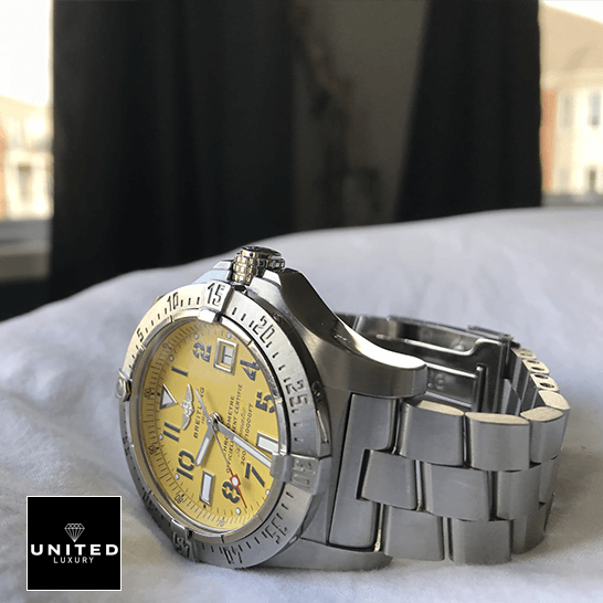 Breitling Avenger II Seawolf A17331 "Yellow Dial" Perfect Clone Edition breitling aeromarine avenger seawolf man breitling_aeromarine_avenger_seawolf_man