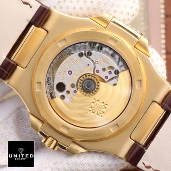 Patek Philippe Nautilus 5711 "Tourbillon" Perfect Duplicate 1:1 31 Patek Philippe’s Nautilus Jumbo 5711 Replica Skeleton Gold Kase