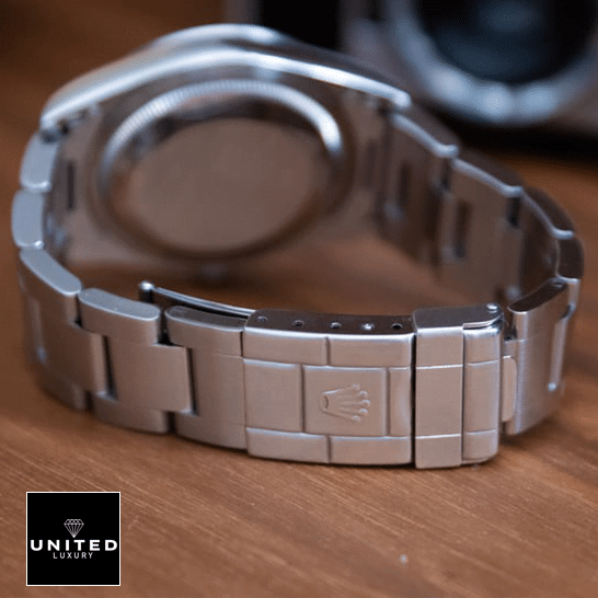 Rolex Explorer 124270 "Black Dial" Pro Clone 1:1 Rolex Explorer 124270 Replica Oyster Bracelet Fold Clasp on the Rolex logo