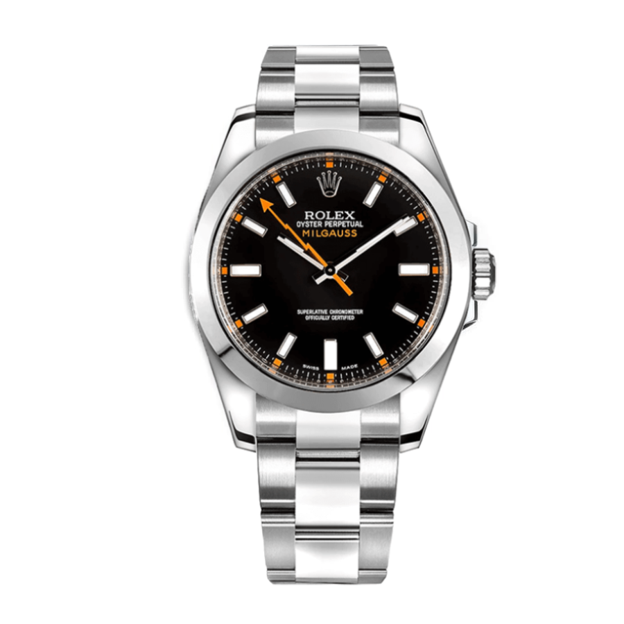 rolex-milgauss-116400-replica-4 Rolex Milgauss 116400 "Black Dial" Supreme Replica Edition - Image 1